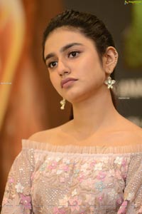 Priya Prakash Varrier at Check Movie Press Meet