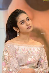 Priya Prakash Varrier at Check Movie Press Meet