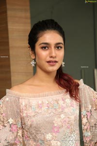 Priya Prakash Varrier at Check Movie Press Meet