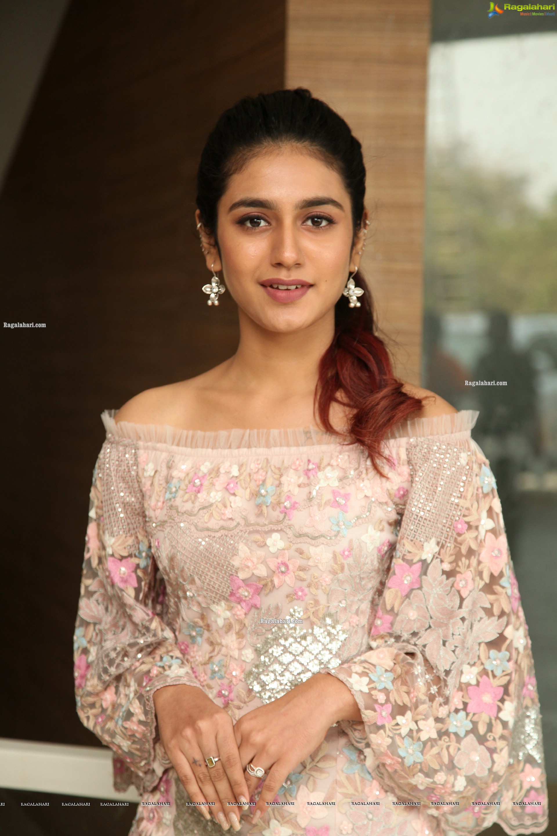 Priya Prakash Varrier at Check Movie Press Meet, HD Photo Gallery