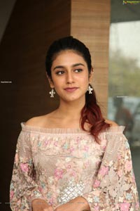 Priya Prakash Varrier at Check Movie Press Meet