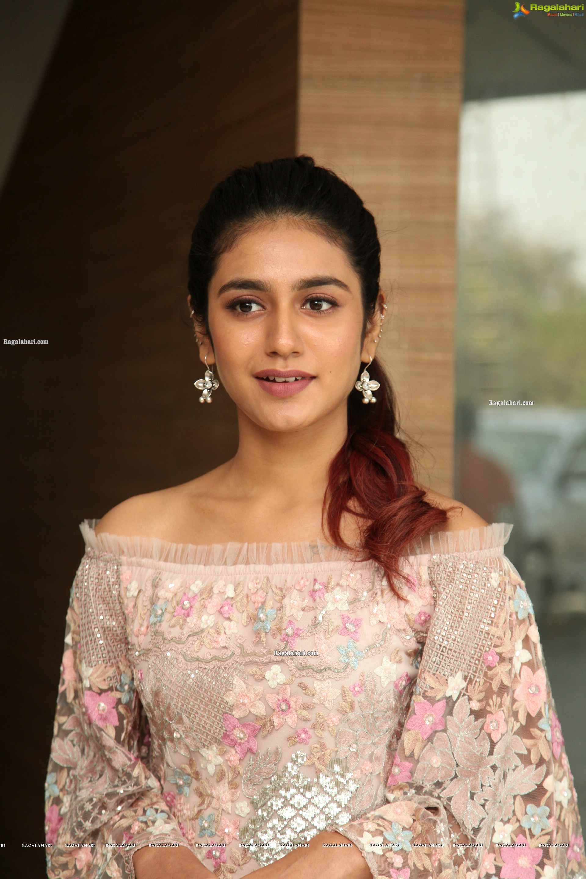 Priya Prakash Varrier at Check Movie Press Meet, HD Photo Gallery