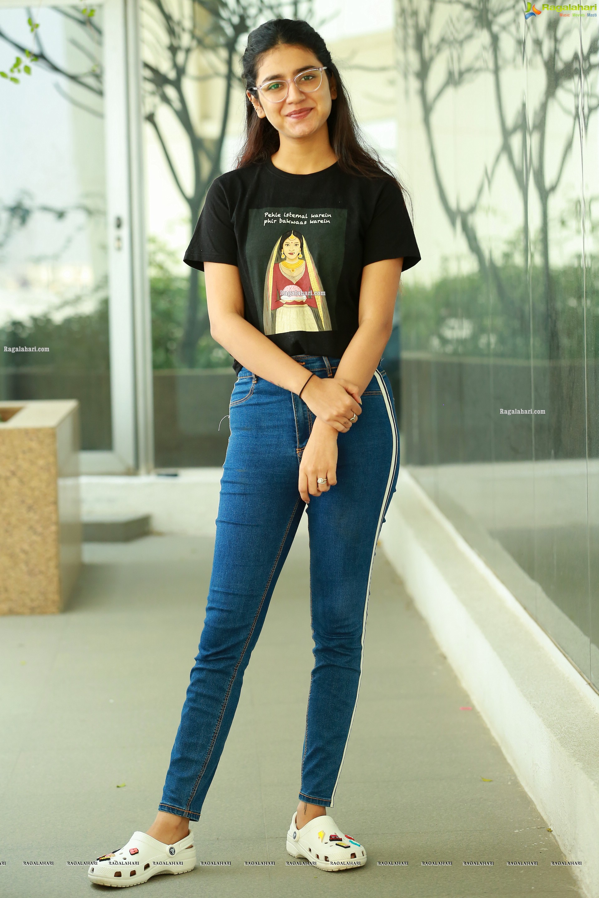 Priya Prakash Varrier at Check Movie Interview, HD Photo Gallery