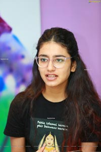 Priya Prakash Varrier at Check Movie Interview