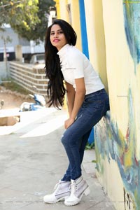 Ramya Rajput in Trendy Denim Jacket