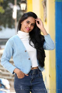 Ramya Rajput in Trendy Denim Jacket