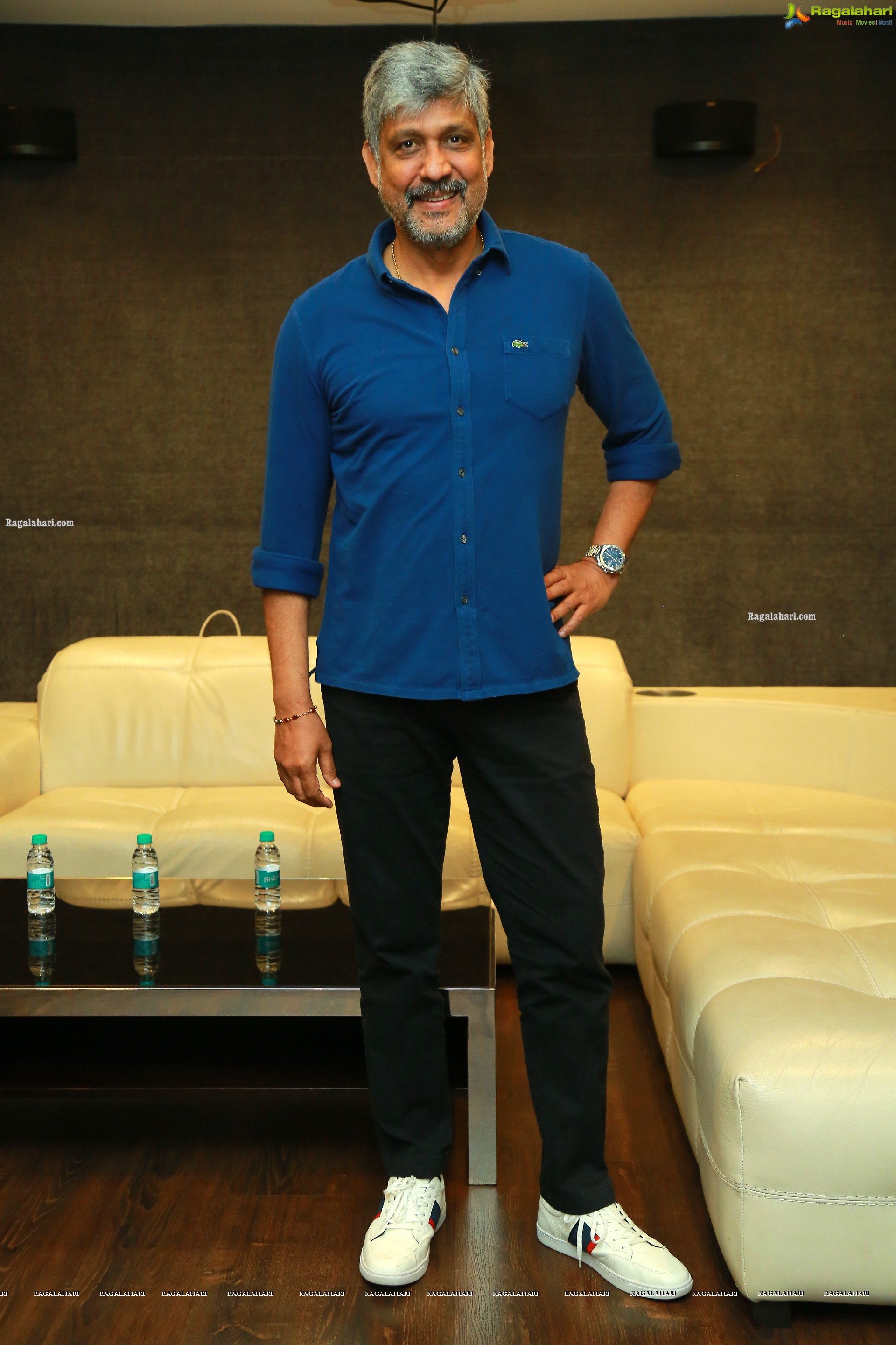 Sampath Raj at Check Movie Interview, HD Photo Gallery