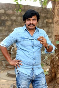 Sampoornesh Babu at Bazaar Rowdy Movie Poster Launch