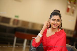 Shalu Chourasiya in Beautiful Red Saree