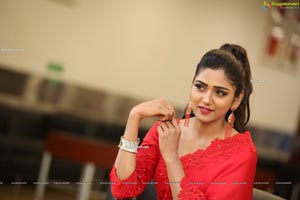 Shalu Chourasiya in Beautiful Red Saree