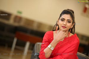 Shalu Chourasiya in Beautiful Red Saree