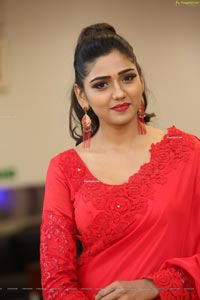 Shalu Chourasiya in Beautiful Red Saree