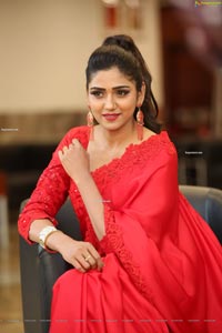 Shalu Chourasiya in Beautiful Red Saree