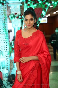 Shalu Chourasiya in Beautiful Red Saree