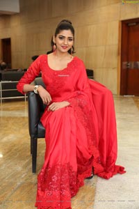 Shalu Chourasiya in Beautiful Red Saree