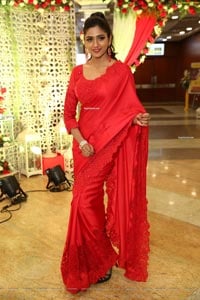 Shalu Chourasiya in Beautiful Red Saree
