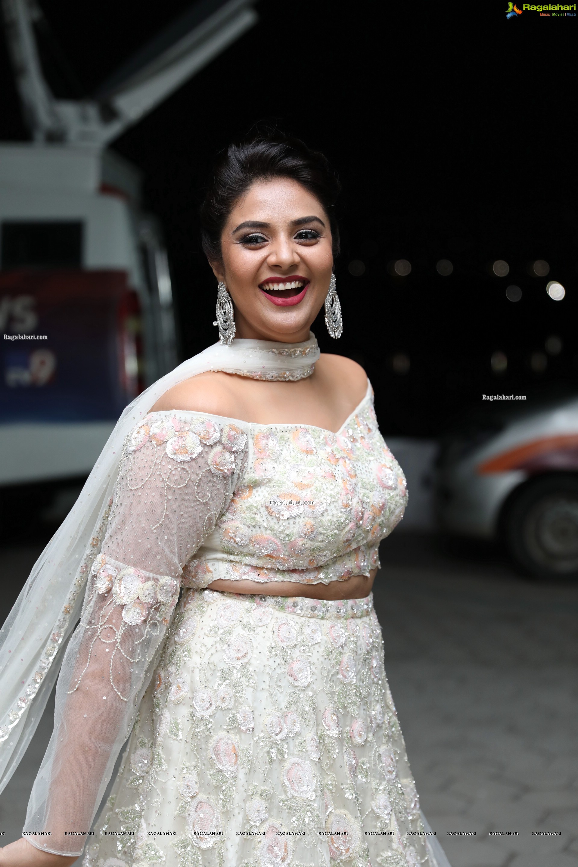 Sreemukhi at Check Movie Pre-Release Event, HD Photo Gallery