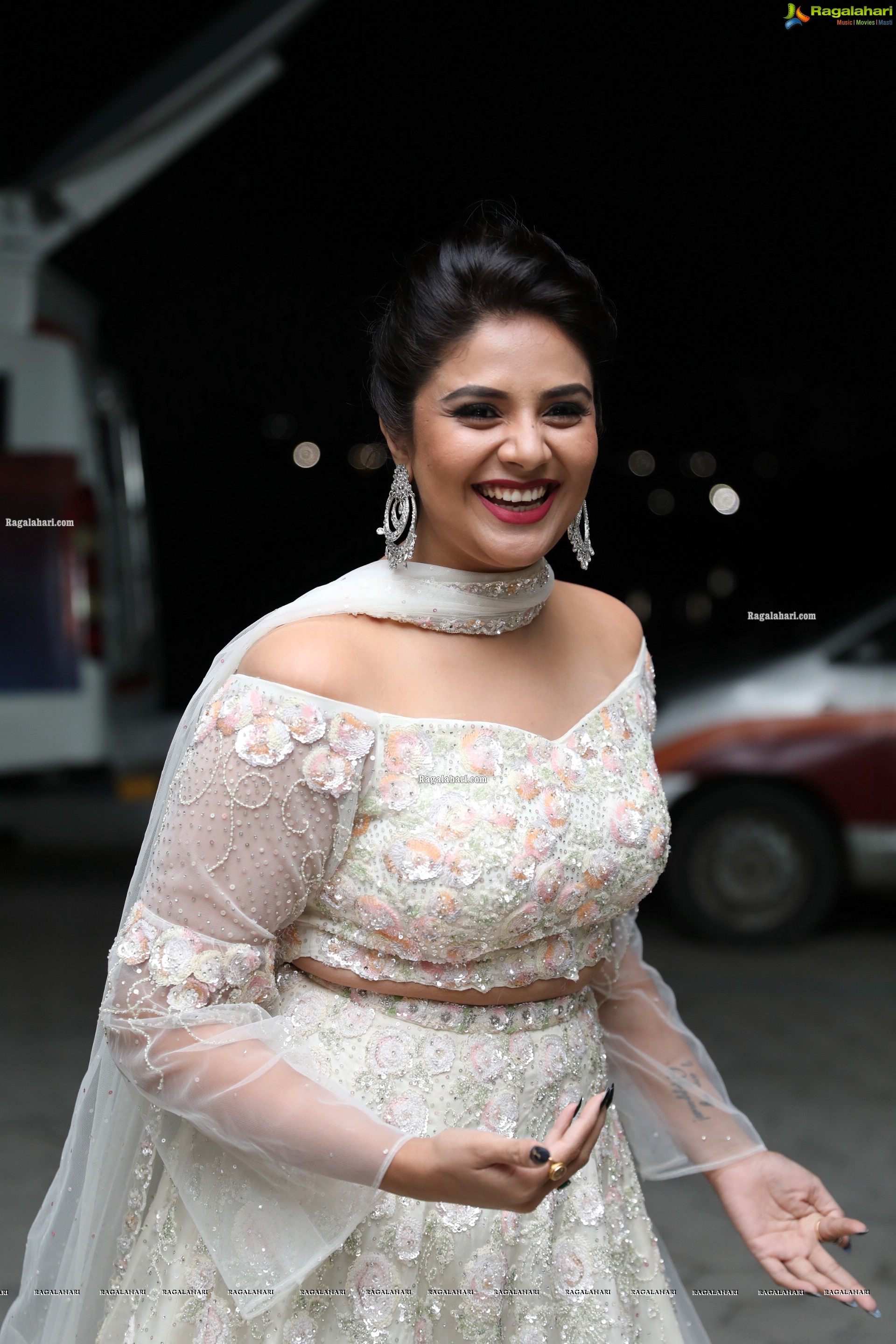 Sreemukhi at Check Movie Pre-Release Event, HD Photo Gallery