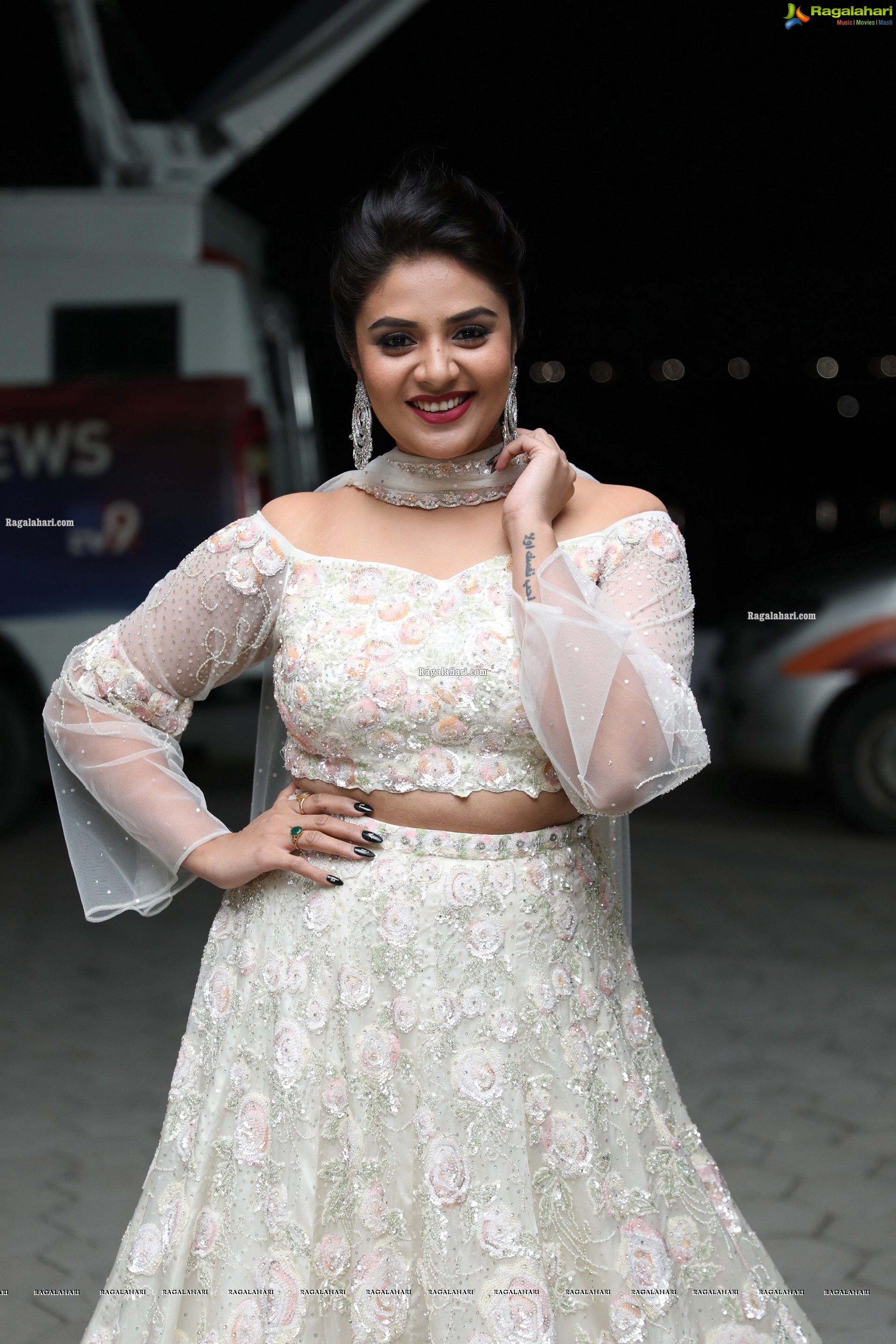 Sreemukhi at Check Movie Pre-Release Event, HD Photo Gallery