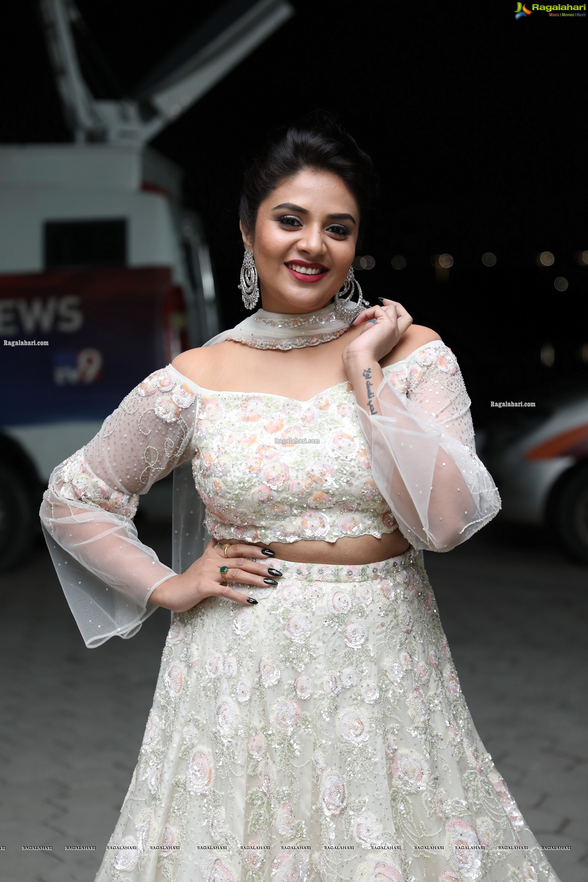 Sreemukhi at Check Movie Pre-Release Event, HD Photo Gallery