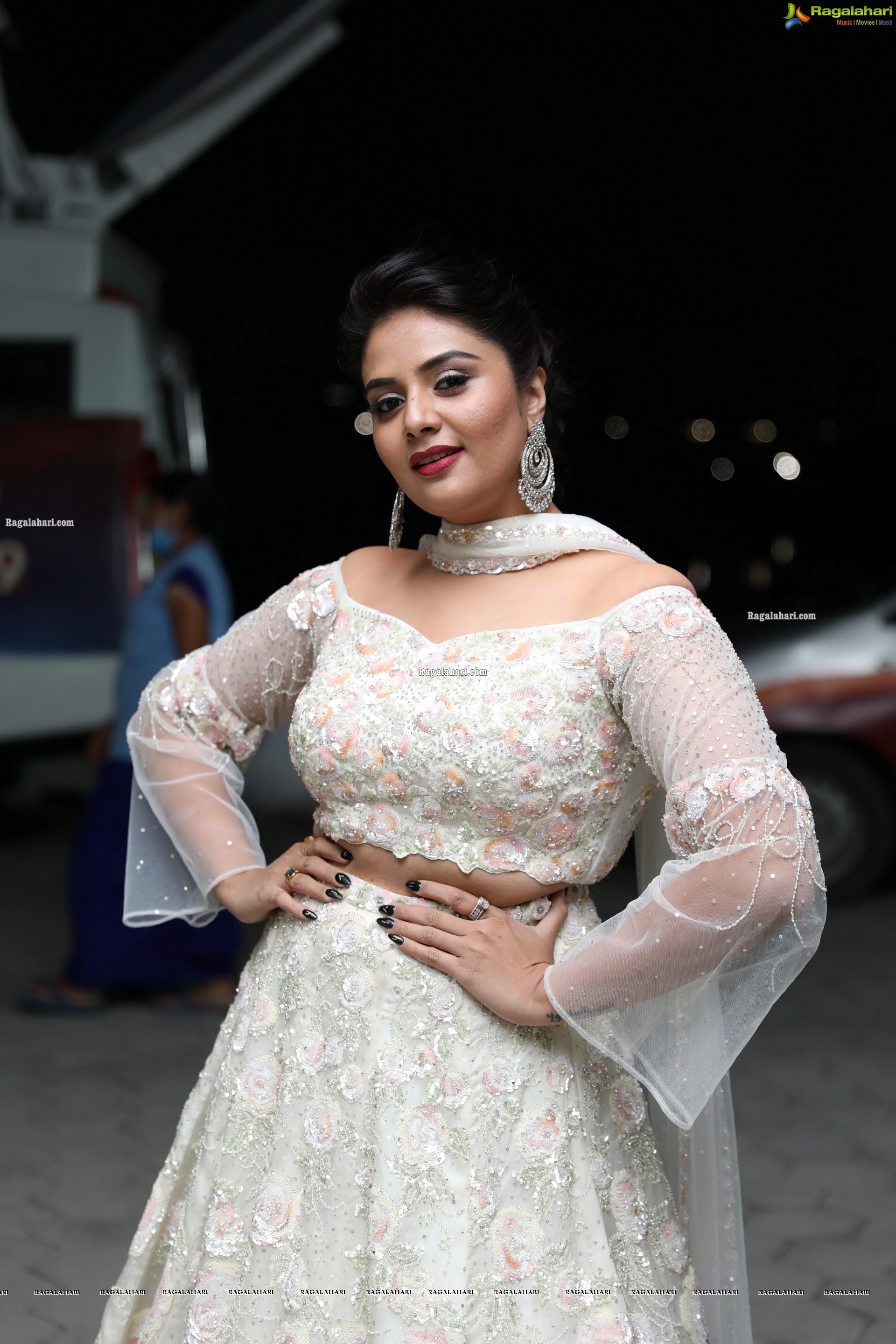 Sreemukhi at Check Movie Pre-Release Event, HD Photo Gallery