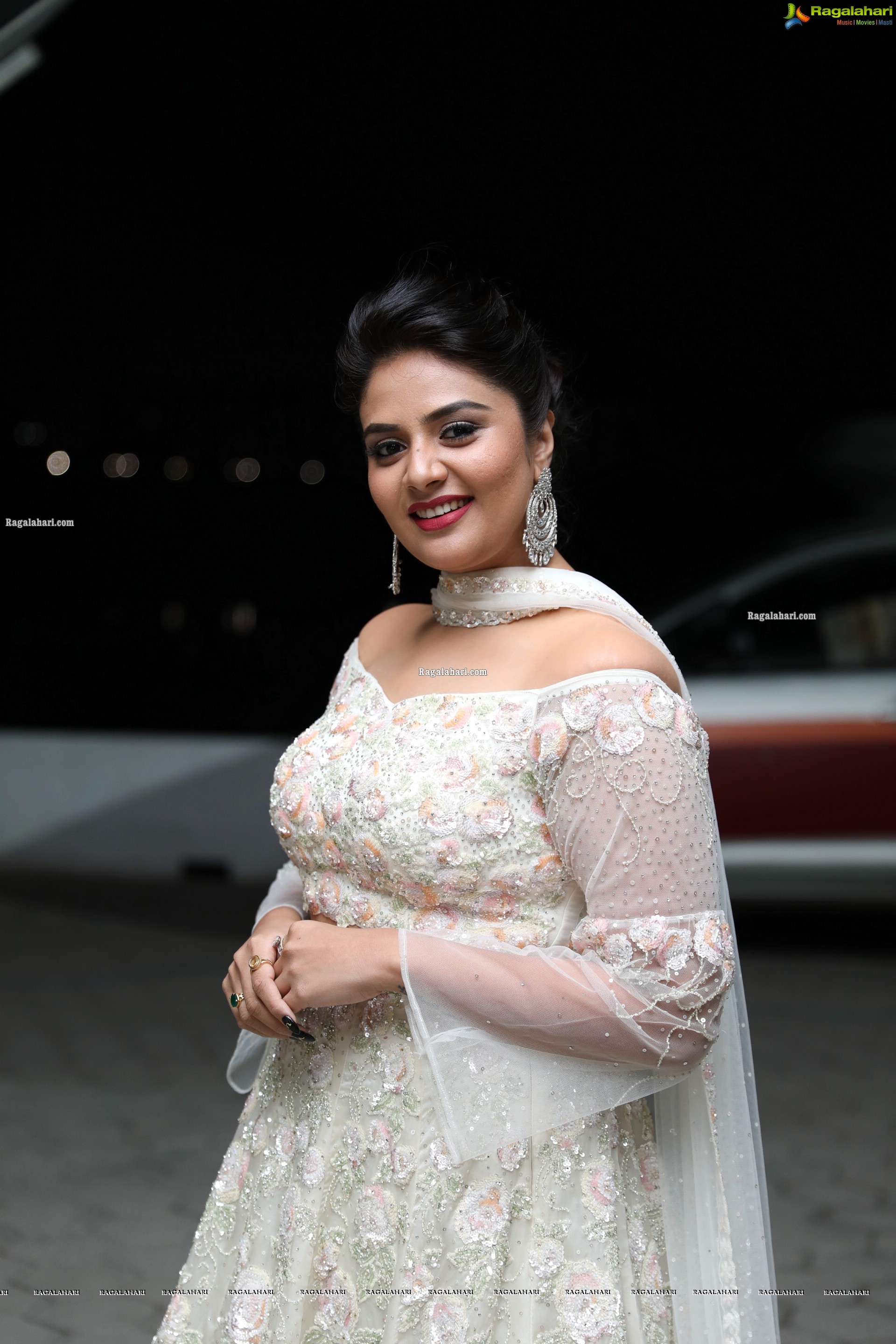 Sreemukhi at Check Movie Pre-Release Event, HD Photo Gallery