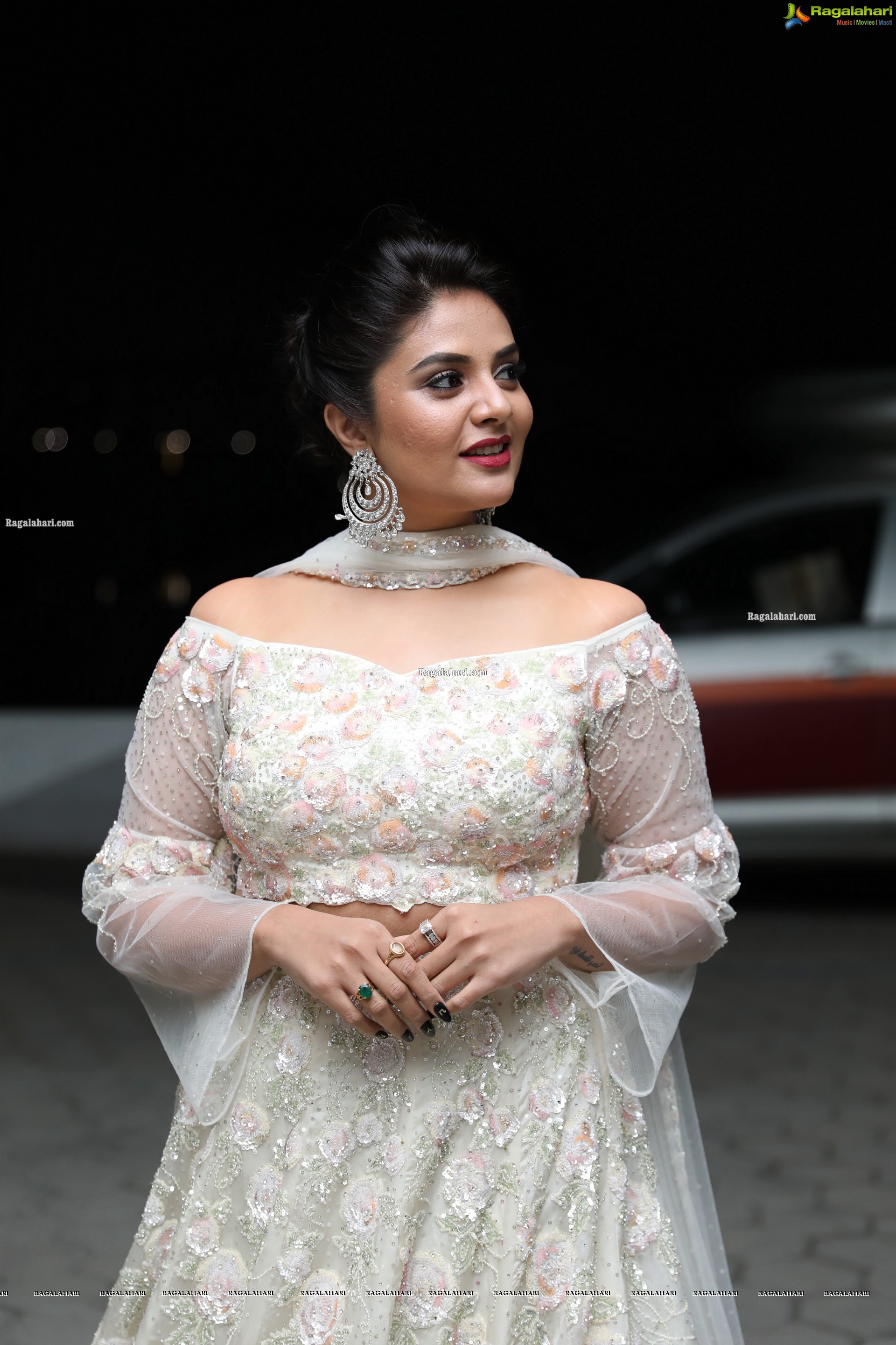 Sreemukhi at Check Movie Pre-Release Event, HD Photo Gallery