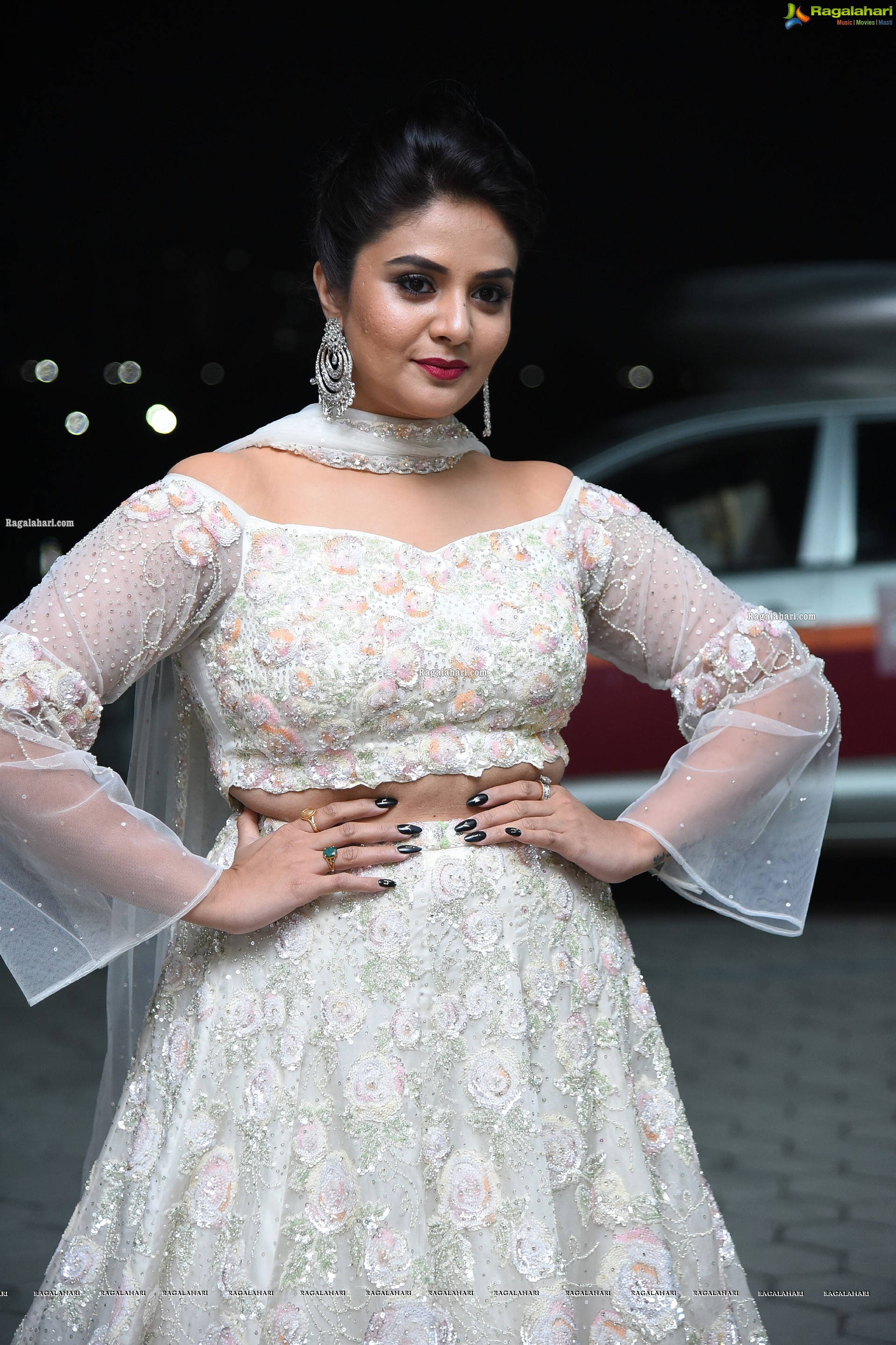 Sreemukhi at Check Movie Pre-Release Event, HD Photo Gallery