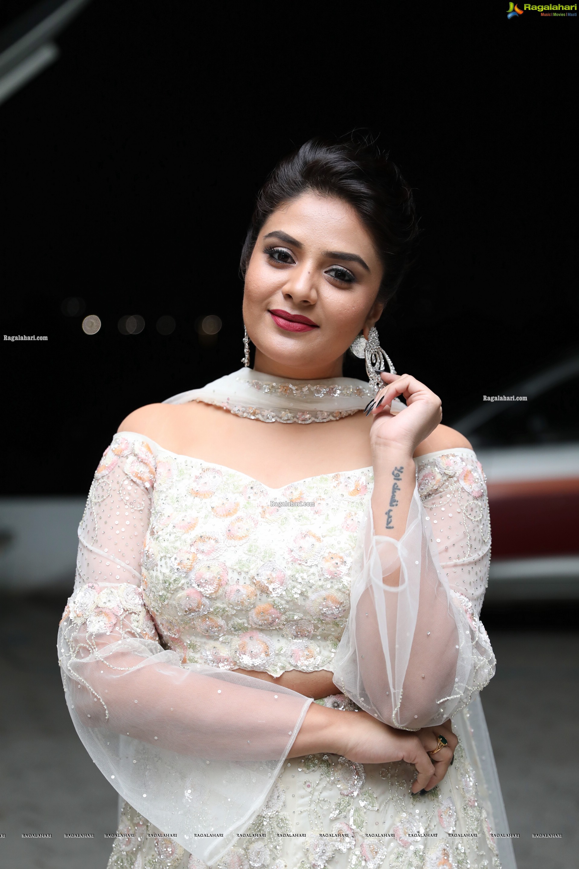 Sreemukhi at Check Movie Pre-Release Event, HD Photo Gallery