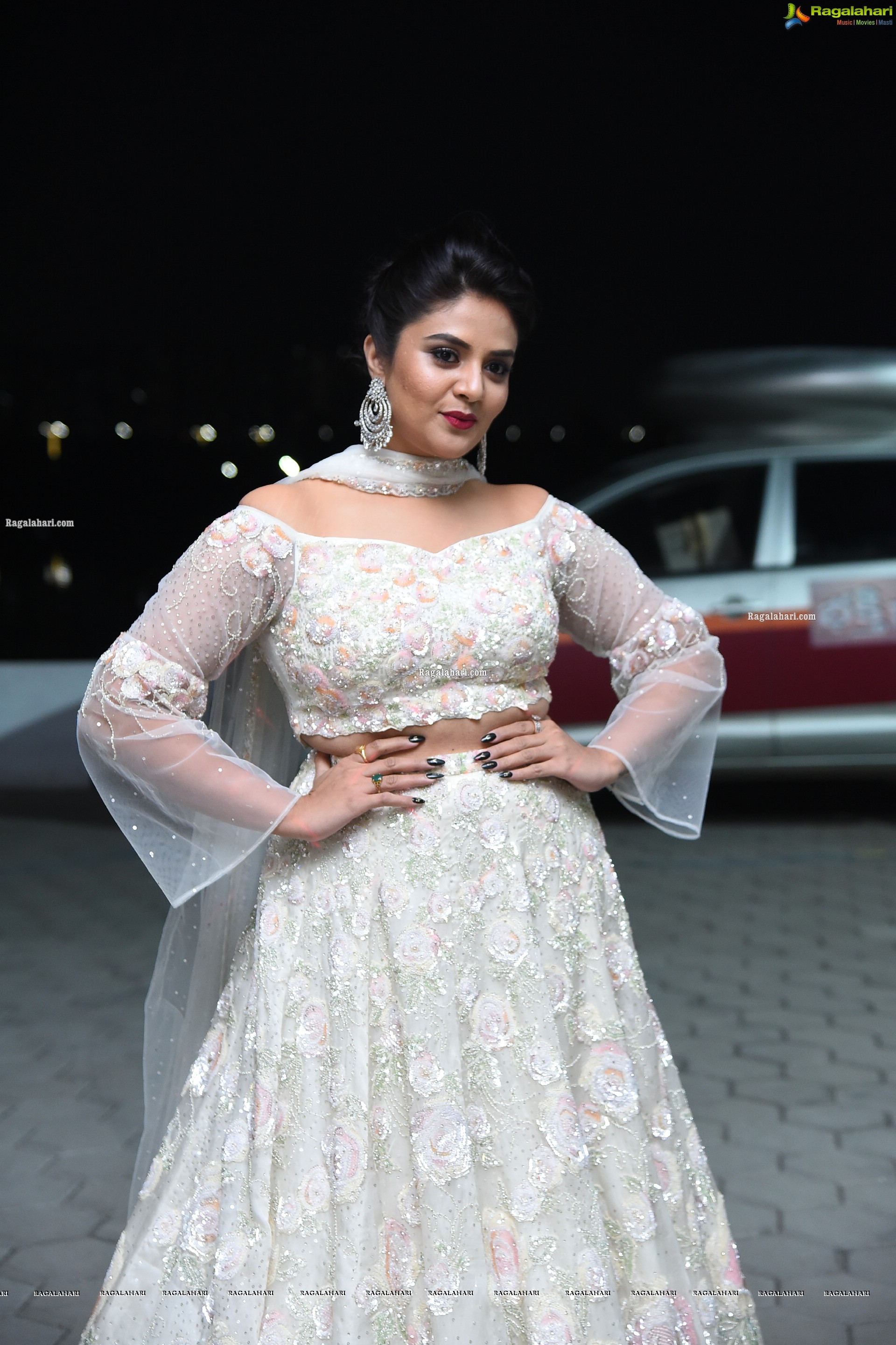 Sreemukhi at Check Movie Pre-Release Event, HD Photo Gallery