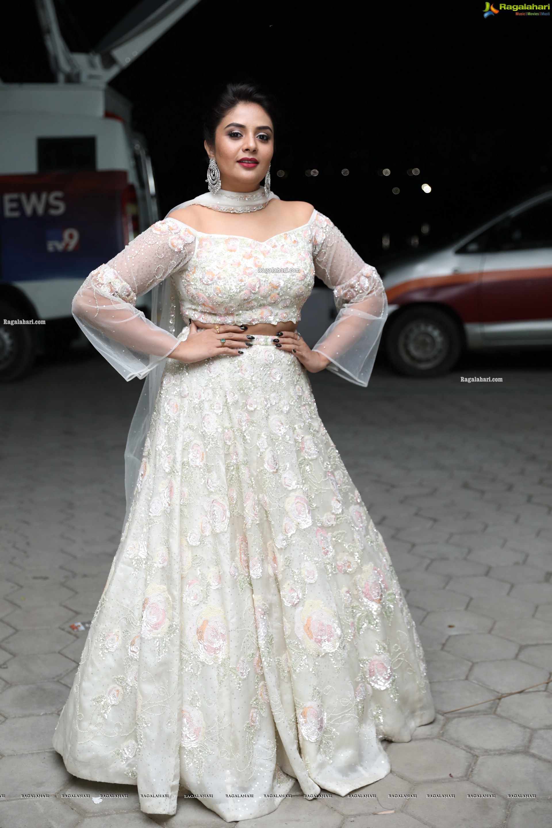 Sreemukhi at Check Movie Pre-Release Event, HD Photo Gallery