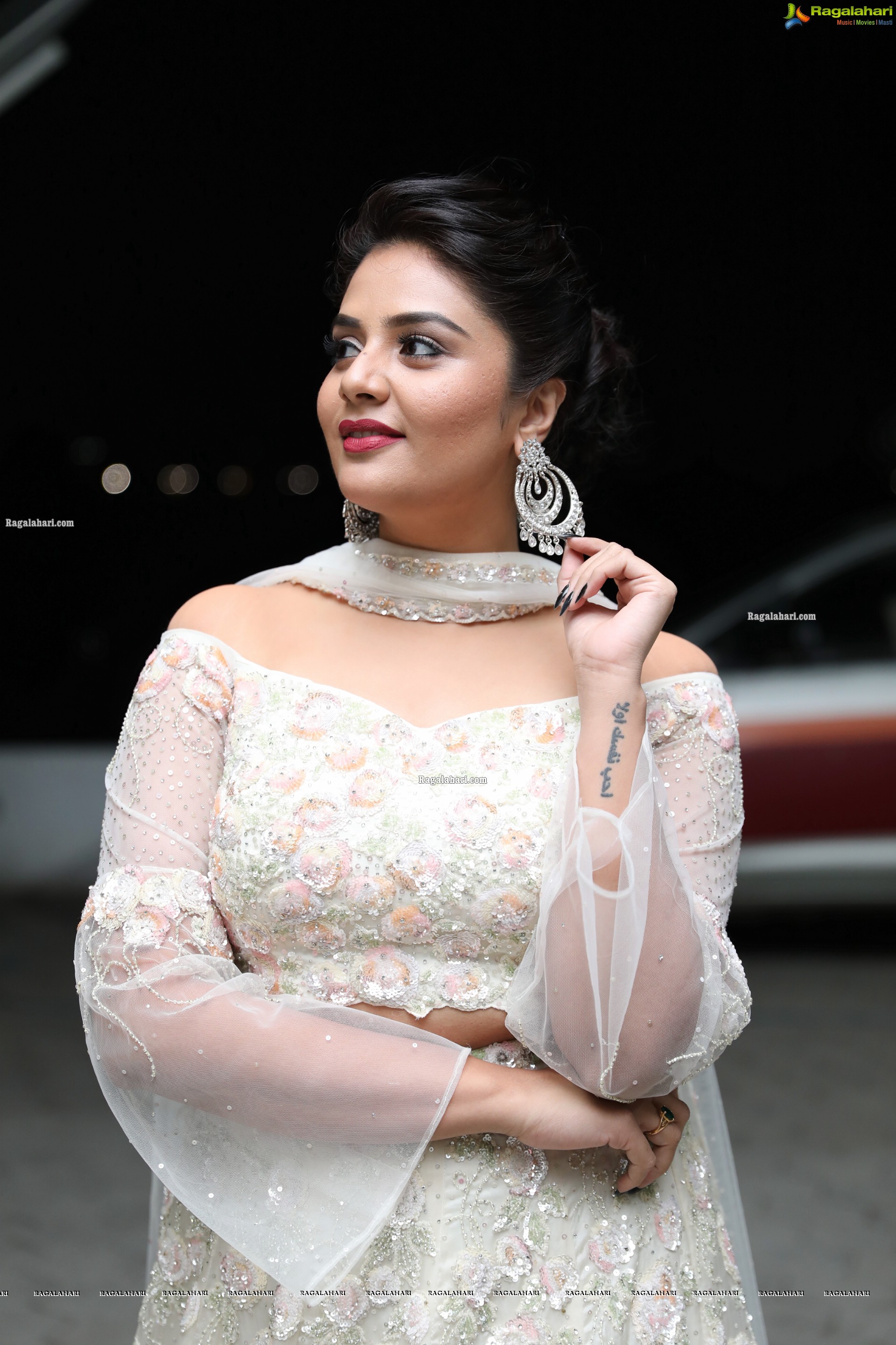 Sreemukhi at Check Movie Pre-Release Event, HD Photo Gallery