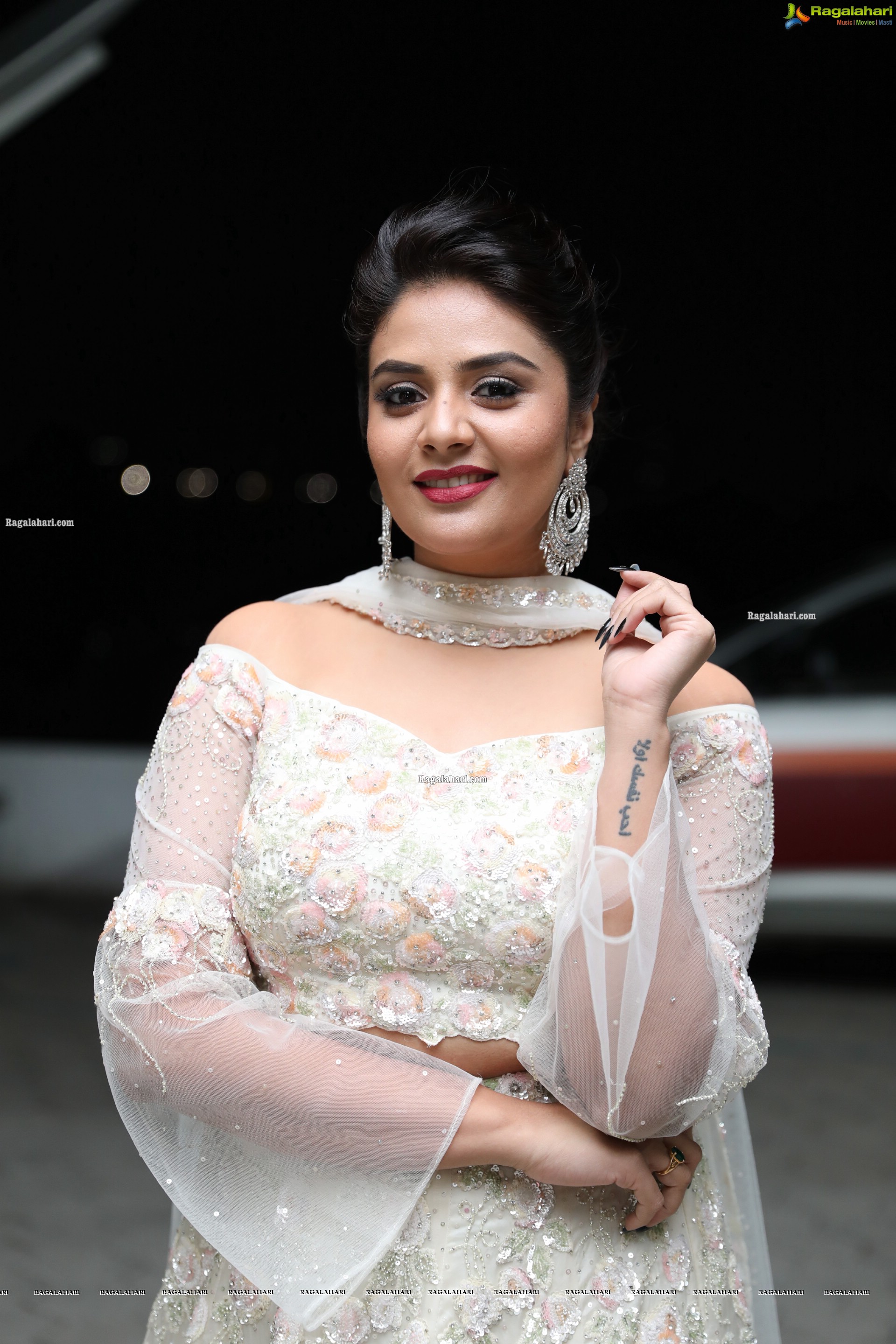 Sreemukhi at Check Movie Pre-Release Event, HD Photo Gallery