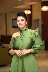 Sreemukhi at Luvih Beauty Products Promotions