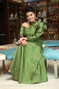 Sreemukhi at Luvih Beauty Products Promotions