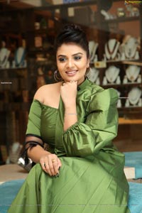 Sreemukhi at Luvih Beauty Products Promotions