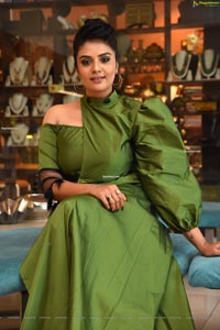 Sreemukhi at Luvih Beauty Products Promotions