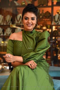 Sreemukhi at Luvih Beauty Products Promotions