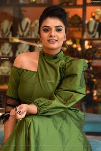 Sreemukhi at Luvih Beauty Products Promotions