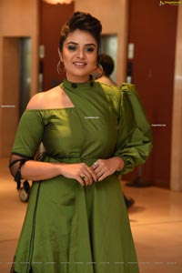 Sreemukhi at Luvih Beauty Products Promotions