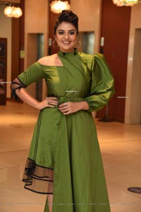 Sreemukhi at Luvih Beauty Products Promotions