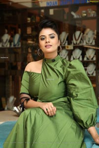 Sreemukhi at Luvih Beauty Products Promotions