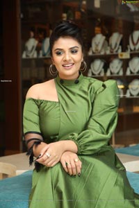 Sreemukhi at Luvih Beauty Products Promotions