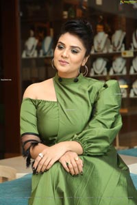 Sreemukhi at Luvih Beauty Products Promotions