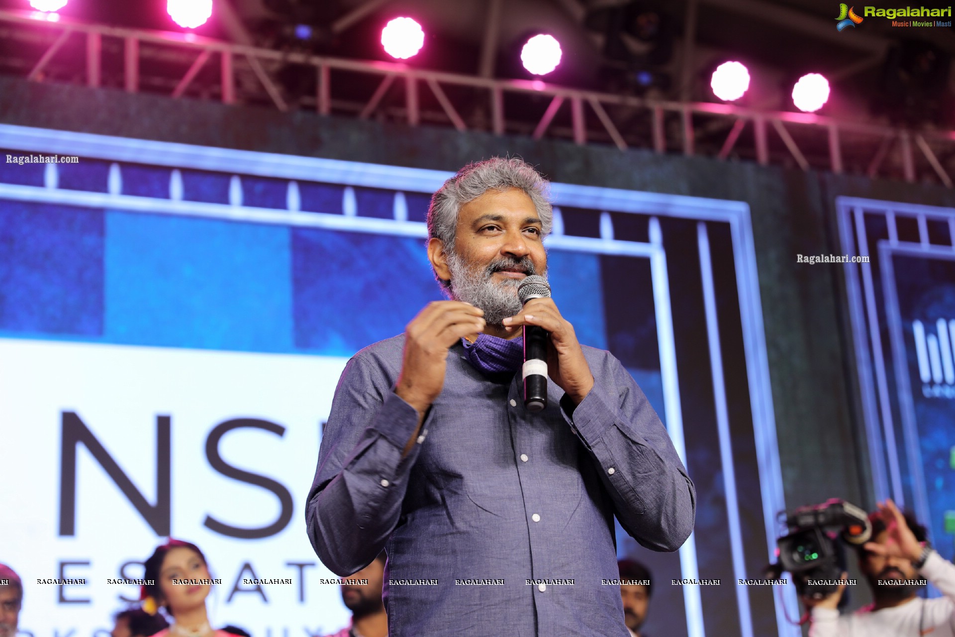 SS Rajamouli at Check Movie Pre-Release Event, HD Photo Gallery