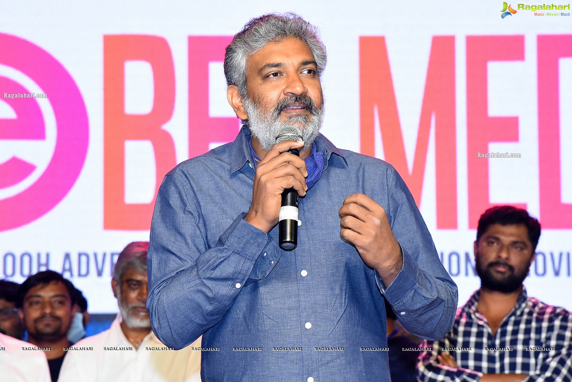 SS Rajamouli at Check Movie Pre-Release Event, HD Photo Gallery