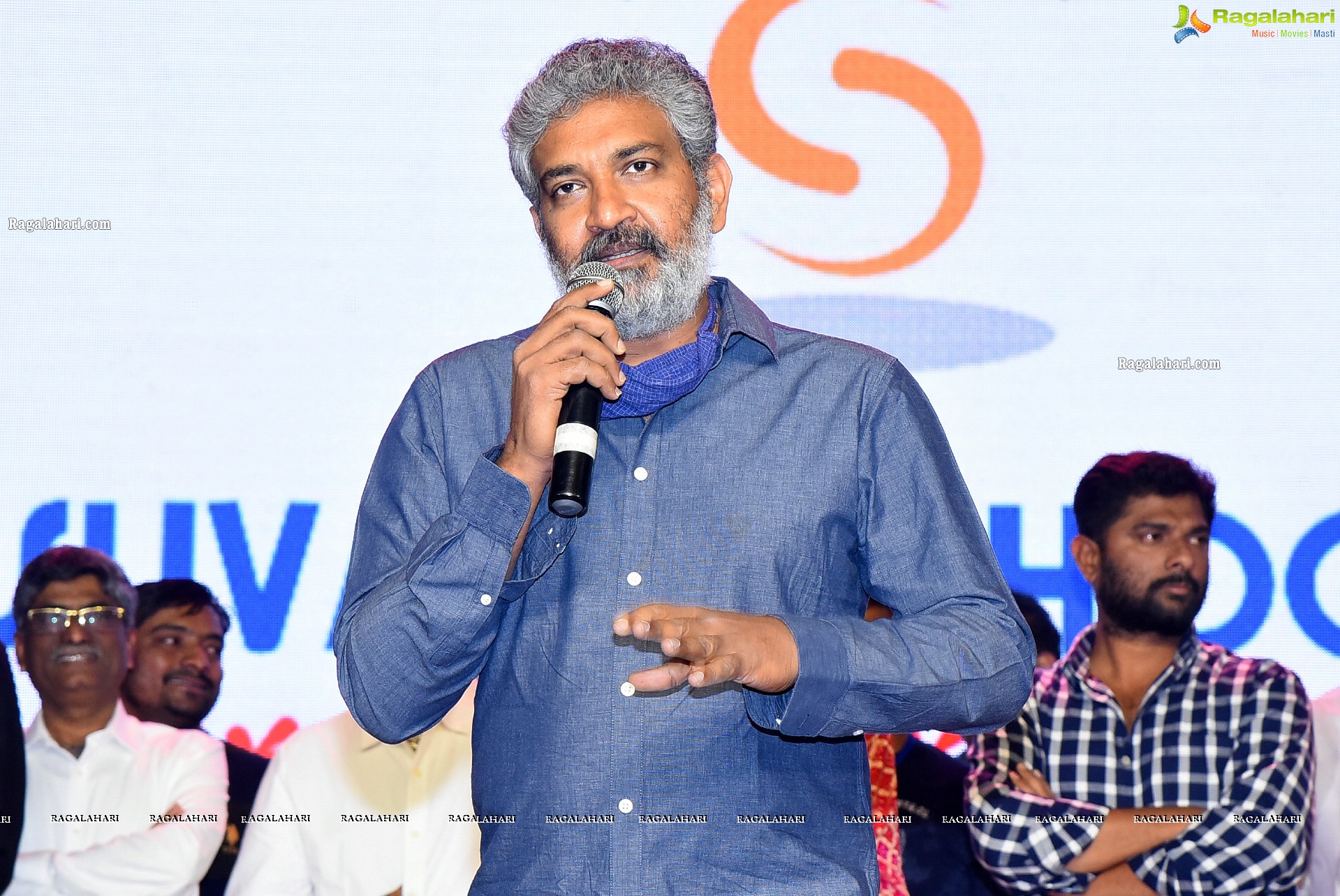 SS Rajamouli at Check Movie Pre-Release Event, HD Photo Gallery