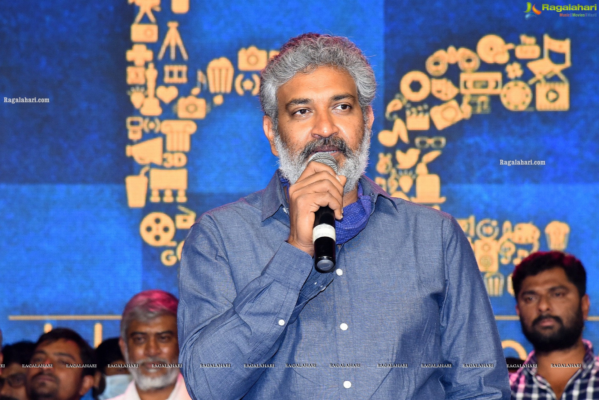 SS Rajamouli at Check Movie Pre-Release Event, HD Photo Gallery