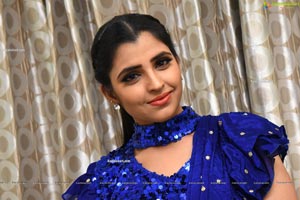 Syamala at Zombie Reddy Movie Pre-Release Event