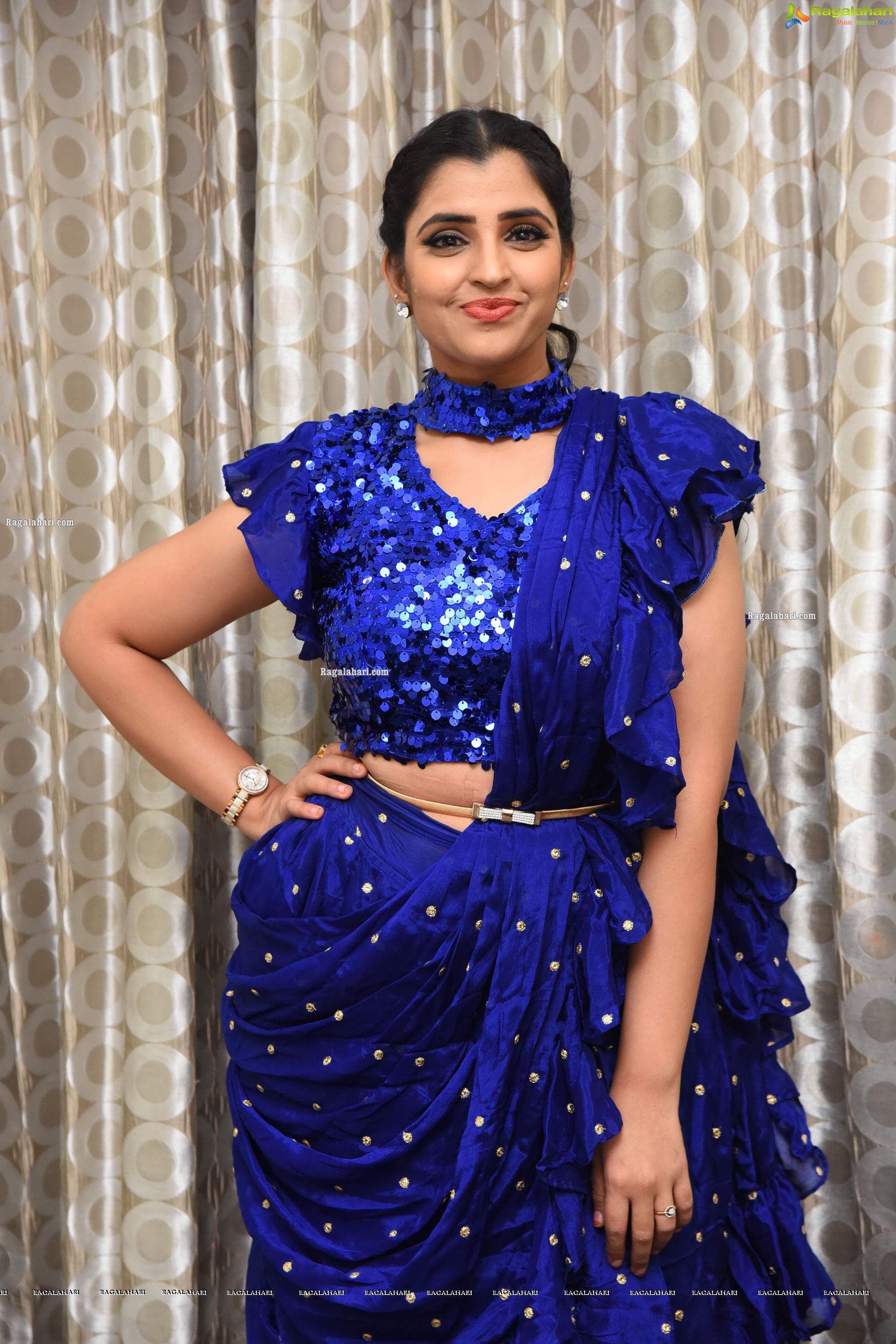 Syamala at Zombie Reddy Movie Pre-Release Event, HD Photo Gallery